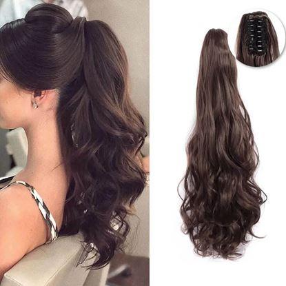 Obrázek Příčesek do vlasů vlnitý culík 60 cm