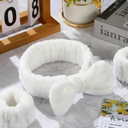 Obrázek Sada náramků a čelenky na mytí obličeje