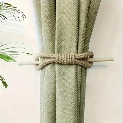 Obrázek Dekorativní spona na závěs lano