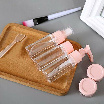 Obrázek Sada cestovních lahviček na kosmetiku v taštičce do letadla 50 ml