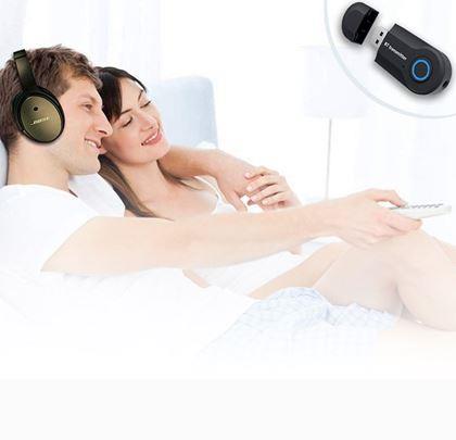 Obrázek z Bluetooth audio transmitter/vysílač, USB a 3,5 mm JACK