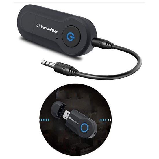 Obrázek z Bluetooth audio transmitter/vysílač, USB a 3,5 mm JACK