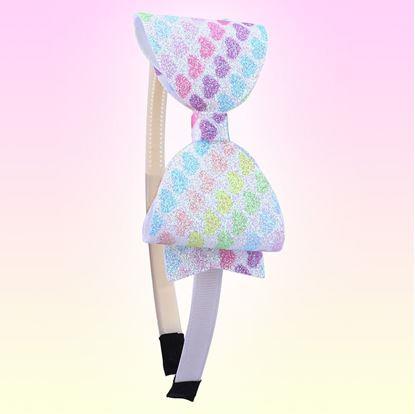 Obrázek Třpytivá čelenka s mašlí