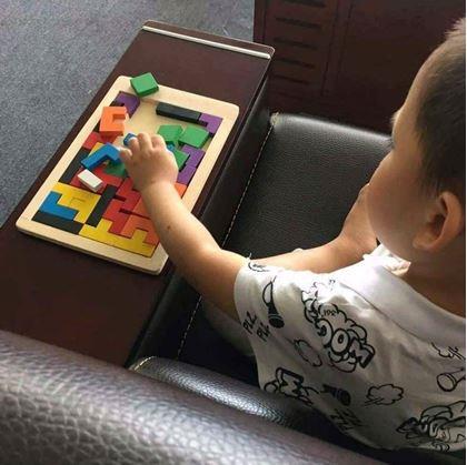 Obrázek z Dřevěné puzzle - tvary
