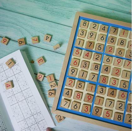Obrázek z Dřevěné sudoku