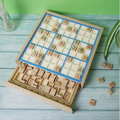 Obrázek z Dřevěné sudoku