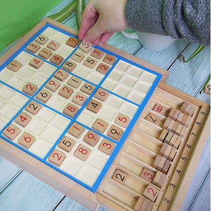 Obrázek z Dřevěné sudoku