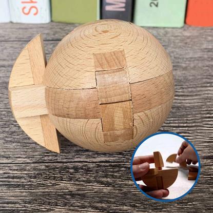 Obrázek Dřevěný hlavolam