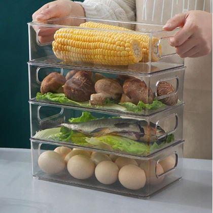 Obrázek z Kuchyňský organizér průhledný 25 cm