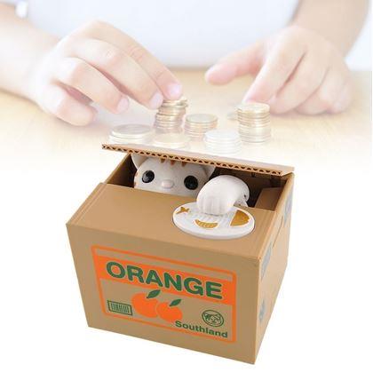 Obrázek z Dětská interaktivní pokladnička - Kočička