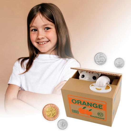 Obrázek z Dětská interaktivní pokladnička - Kočička