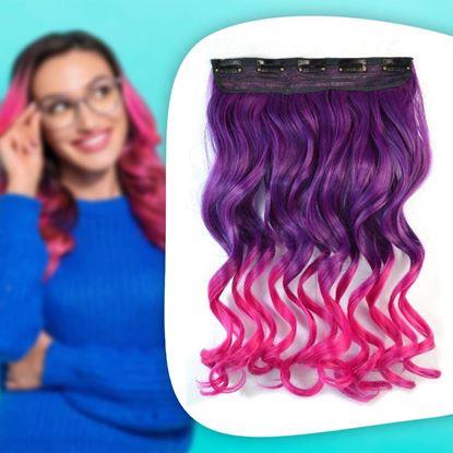 Obrázek Clip in pás pro barevné podbarvení vlasů