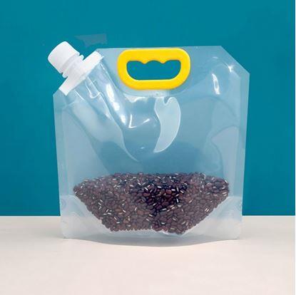 Obrázek Uzavíratelný sáček s nálevkou 5 ks - 1,5 l