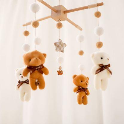 Obrázek Kolotoč nad postýlku - medvídci