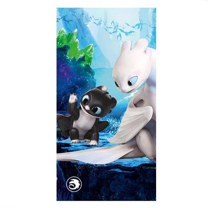 Obrázek z Dětská osuška 70x140 cm - Jak vycvičit draka