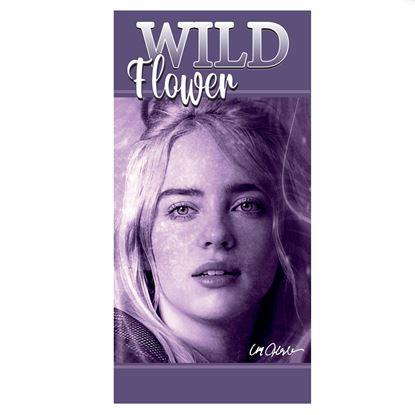 Obrázek Dětská osuška 70x140 cm - Billie Eilish Wildflower