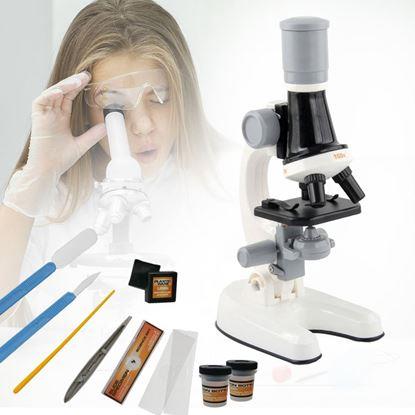 Obrázek Vzdělávací dětský mikroskop v sadě s náčiním