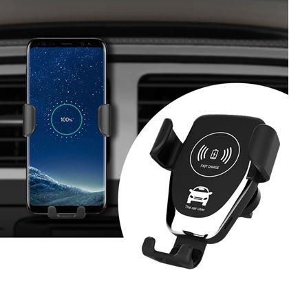 Obrázek z Držák telefonu s bezdrátovým nabíjením