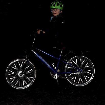 Obrázek Reflexní tyčky na kolo 12 ks