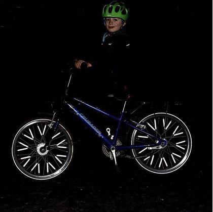 Obrázek z Reflexní tyčky na kolo 12 ks