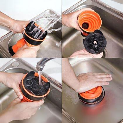 Obrázek z Skládací zvon na čištění odpadu