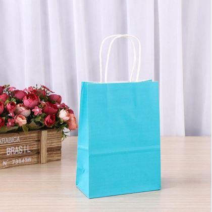 Obrázek z Dárková taštička sada 10 ks - světle modrá