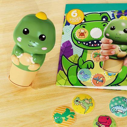 Obrázek z Razítko se samolepkami - dinosaurus