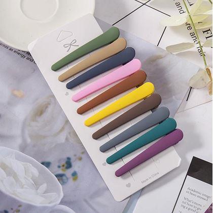 Obrázek z Barevné klipy do vlasů 10 ks