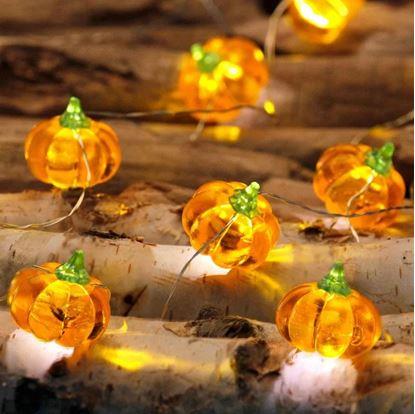 Obrázek LED světelný řetěz dýně