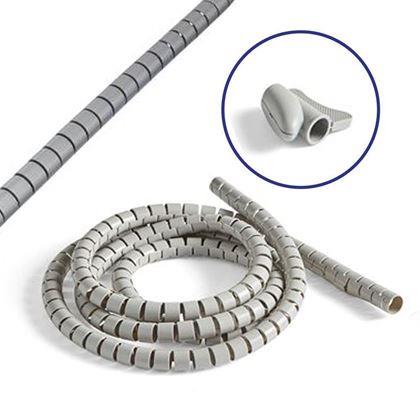 Obrázek z Spirálový organizér kabelů - 2 m, průměr 2 cm
