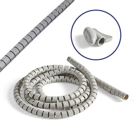 Obrázek z Spirálový organizér kabelů - 2 m, průměr 2 cm