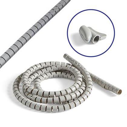 Obrázek z Spirálový organizér kabelů - 2 m, průměr 2 cm