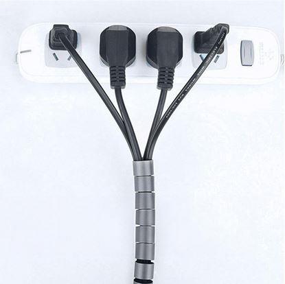 Obrázek Spirálový organizér kabelů - 2 m, průměr 2 cm