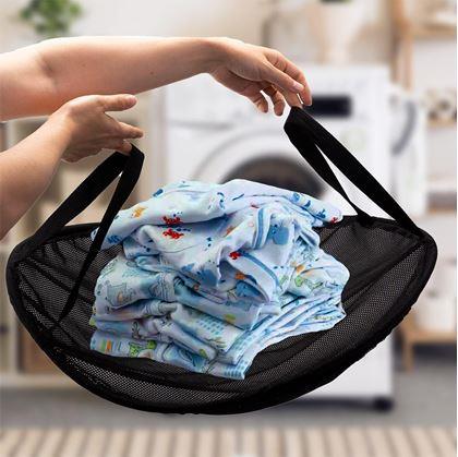 Obrázek z Skládací koš na vyndání prádla