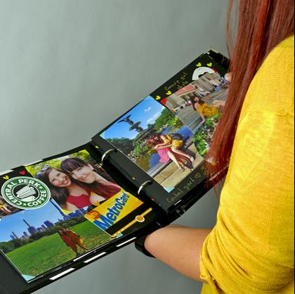 Obrázek z Fotoalbum filmová klapka + kreativní sada samolepek
