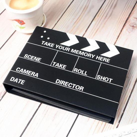 Obrázek z Zážitkový deník/fotoalbum filmová klapka + kreativní sada samolepek