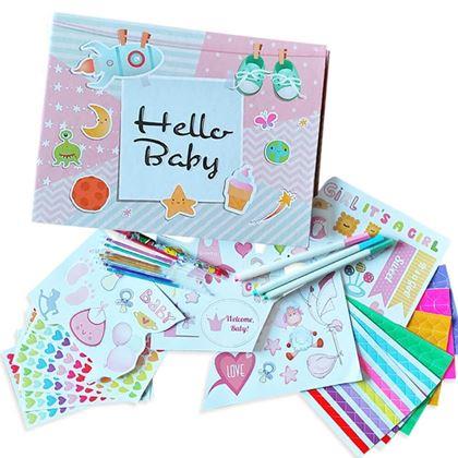 Obrázek z Dětské fotoalbum + kreativní sada samolepek