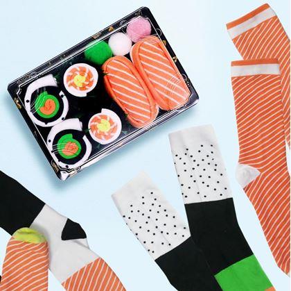 Obrázek z Veselé ponožky - set sushi