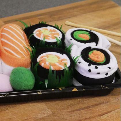 Obrázek z Veselé ponožky - set sushi