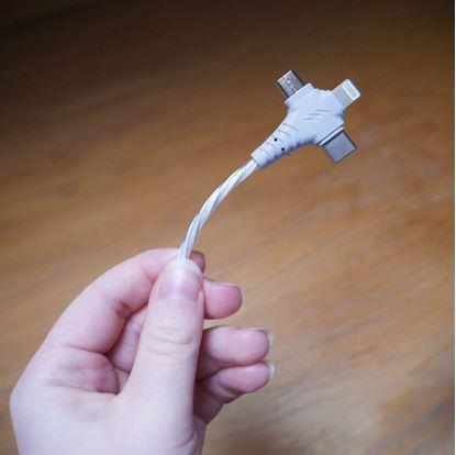 Obrázek Svítící nabíjecí kabel 3v1