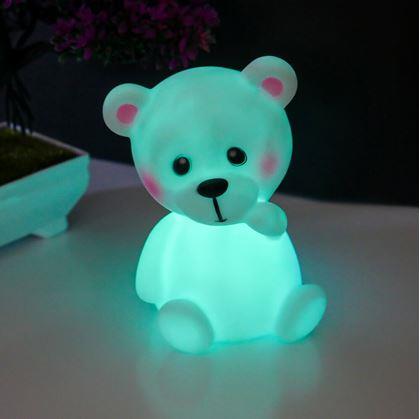 Obrázek z Dětská lampička - medvídek