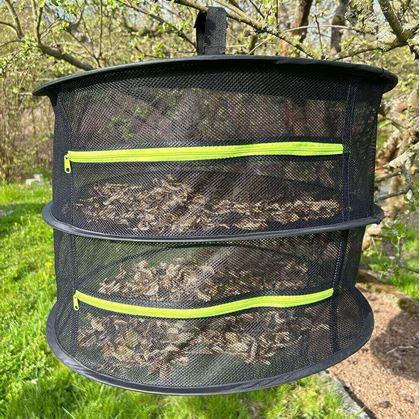 Obrázek z Závěsná síť na sušení bylinek a hub - 4 patra