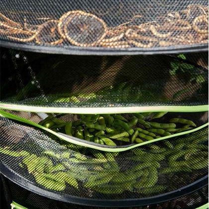 Obrázek z Závěsná síť na sušení bylinek a hub - 4 patra