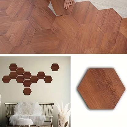 Obrázek 10 ks samolepicích panelů hexagon