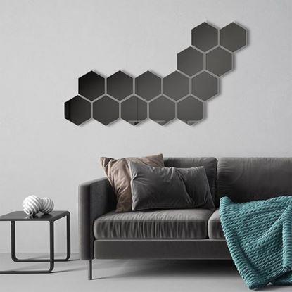 Obrázek 10 ks samolepicích panelů hexagon