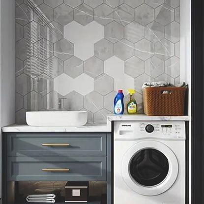 Obrázek 10 ks samolepicích panelů hexagon