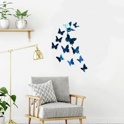 Obrázek Zrcadlový motýl 12 ks