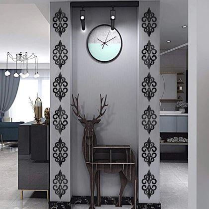 Obrázek z Zrcadlové samolepky ornamenty - černé