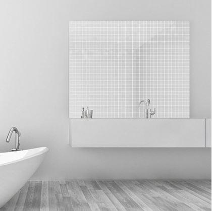 Obrázek z Zrcadlové samolepky čtverec 100 ks