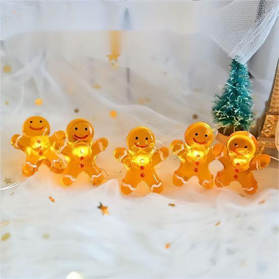 Obrázek z Světelný řetěz - perníčci